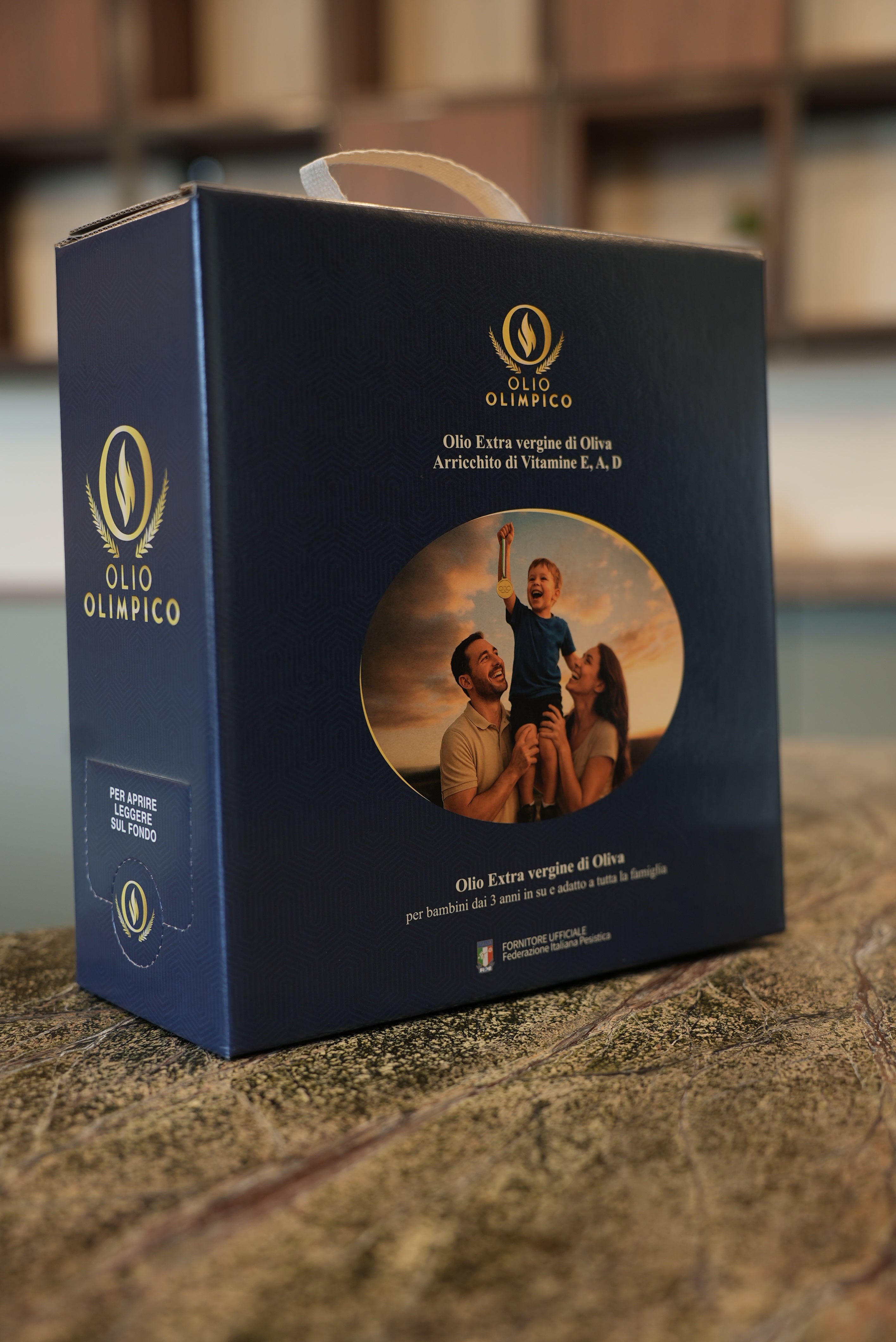 Bib da 5L di Olio Olimpico | Olio EVO arricchito di vitamine subito assimilabili