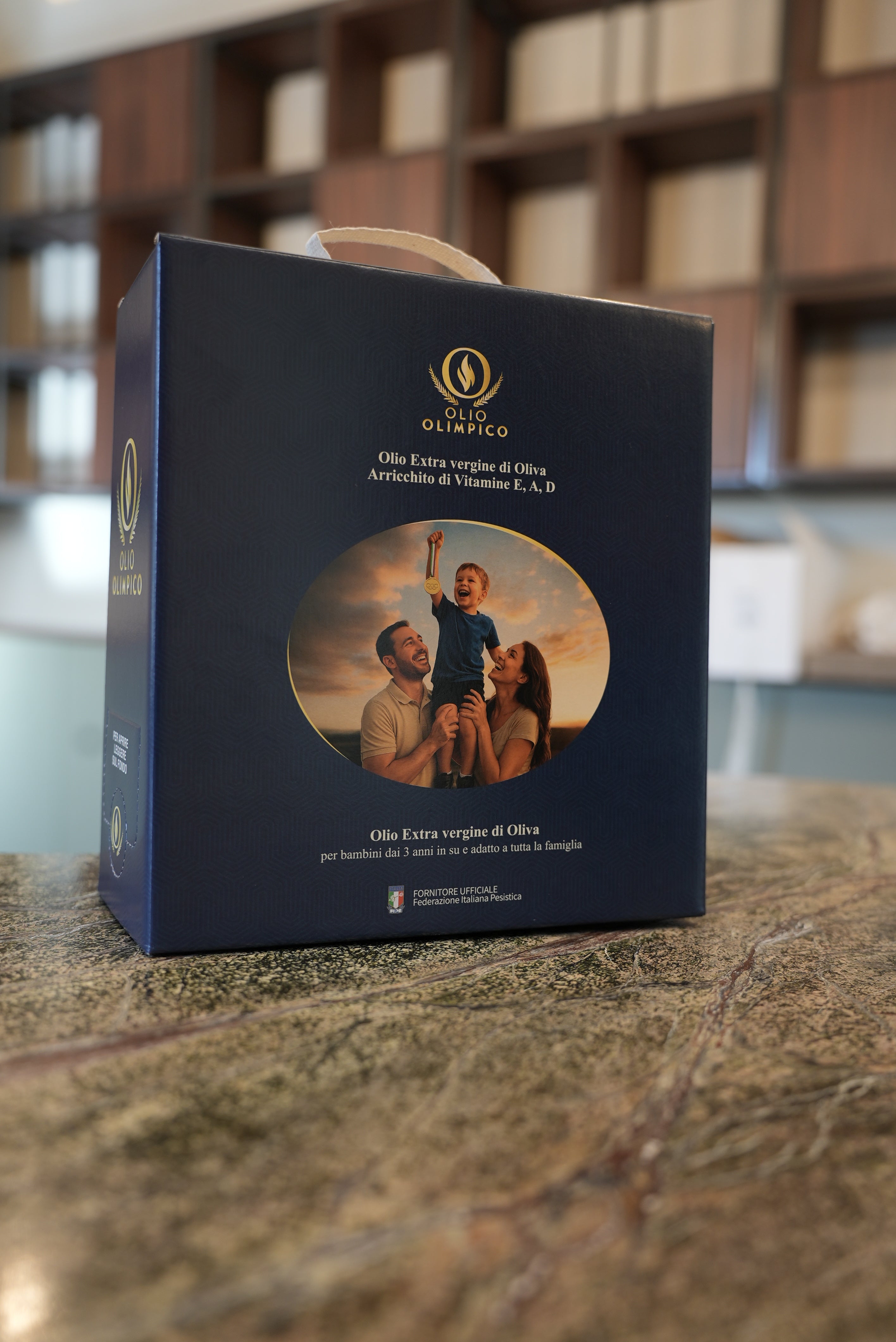 Bib da 5L di Olio Olimpico | Olio EVO arricchito di vitamine subito assimilabili