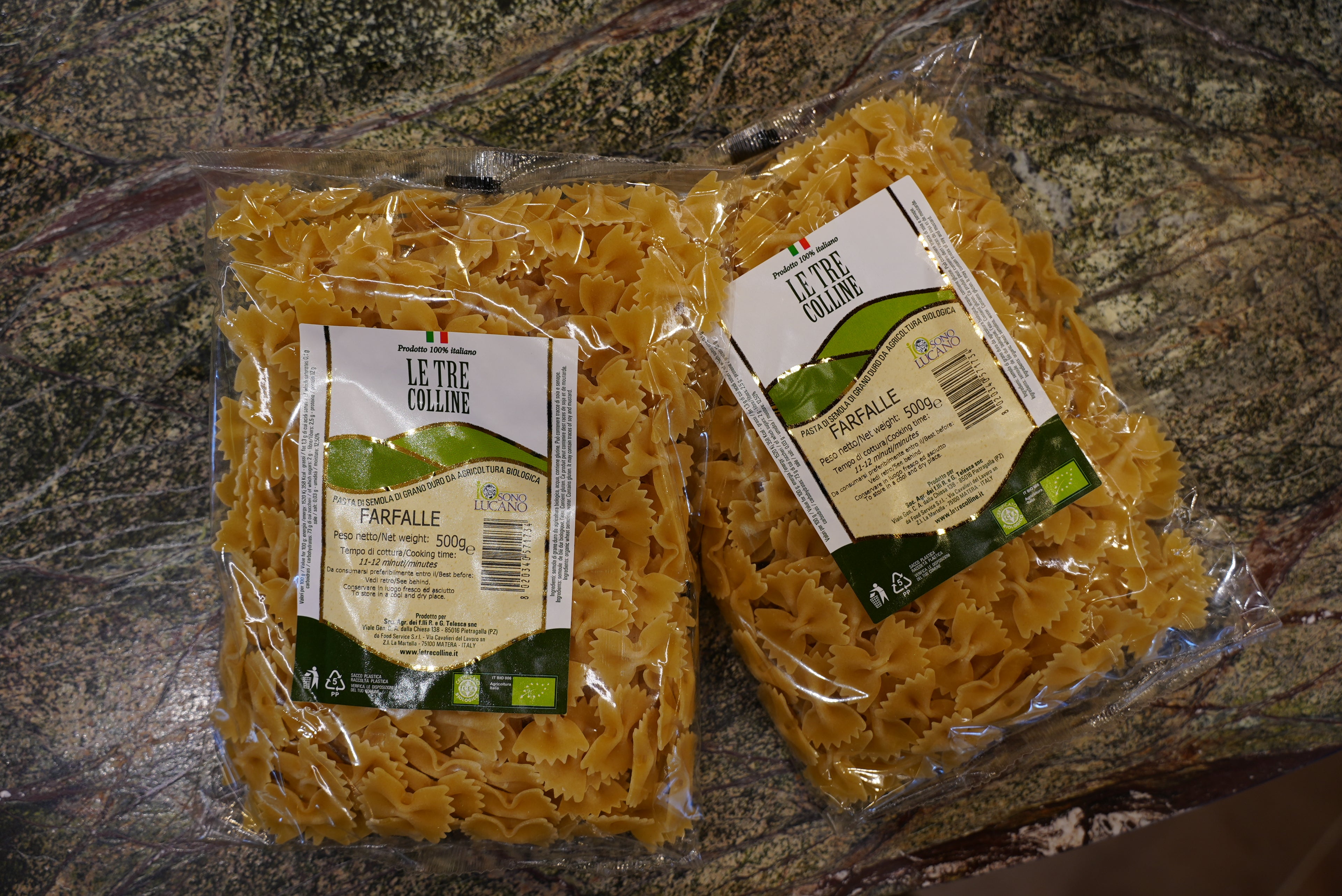 Pasta Biologica 4-8-12 kg Assortiti