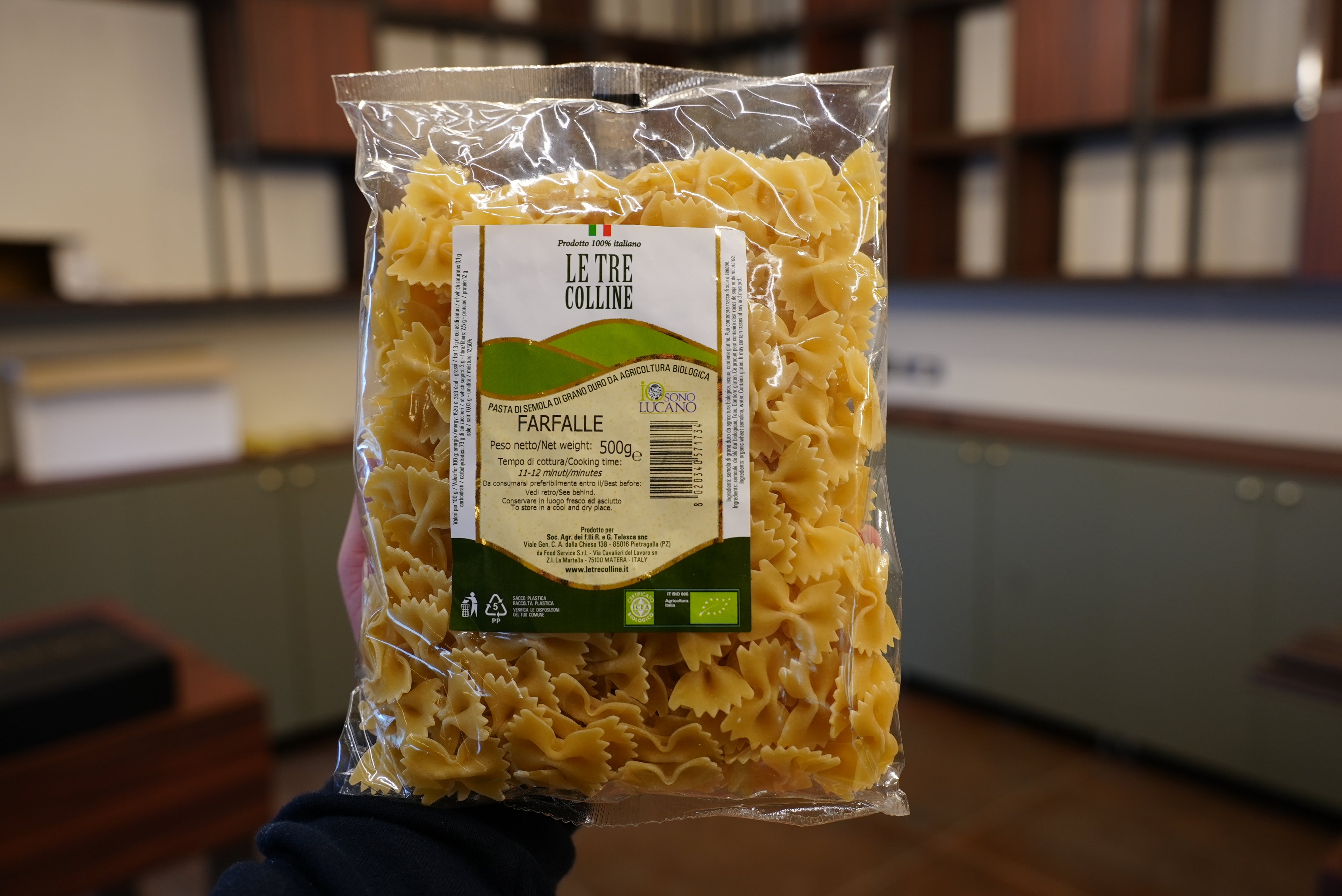 Pasta Biologica 4-8-12 kg Assortiti