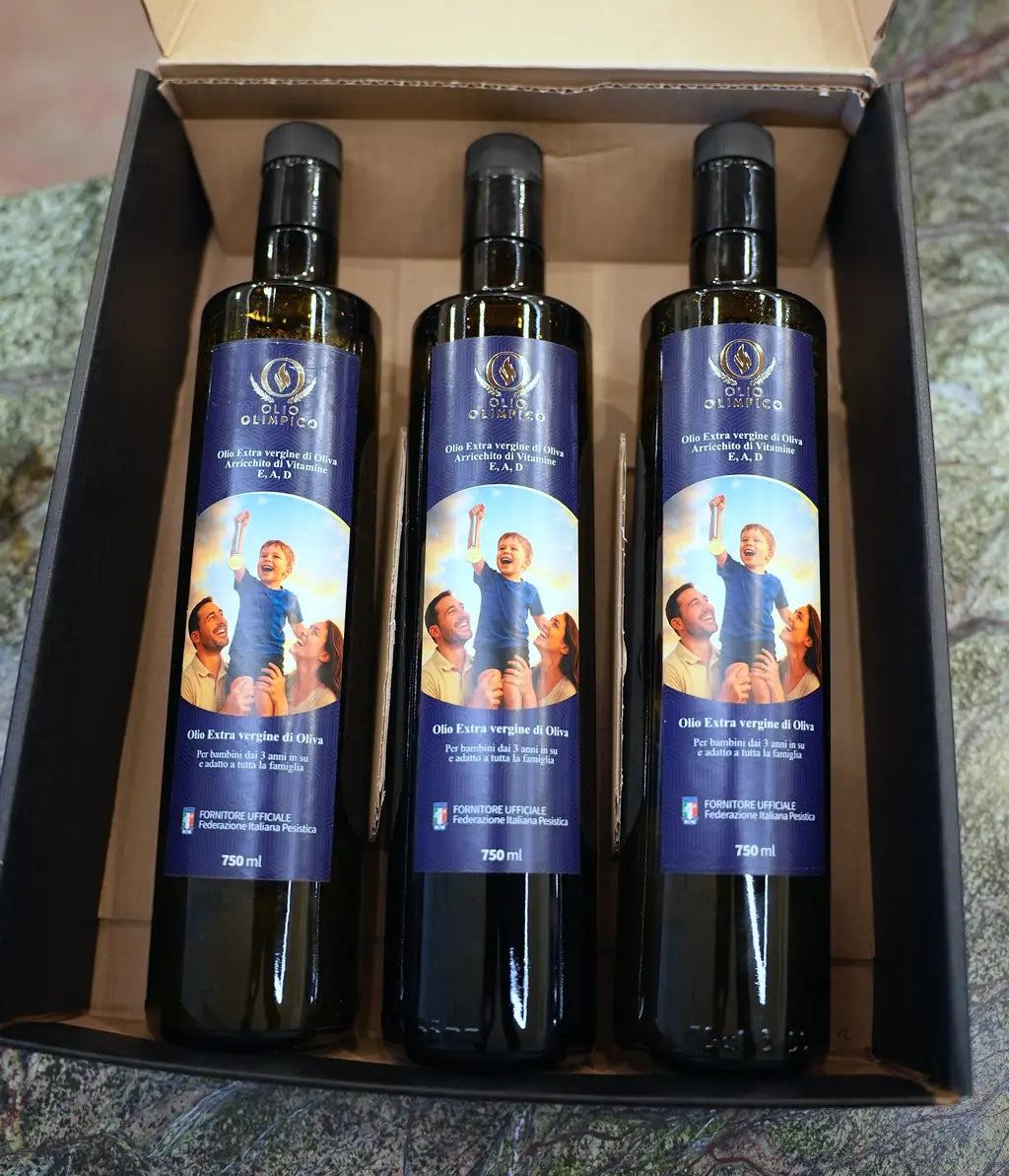 Olio Olimpico | Set Rifornimento | 3 - 6 bottiglie 750 ml